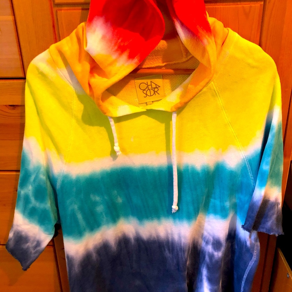 Chaser Brand Tie Dye Hoodie